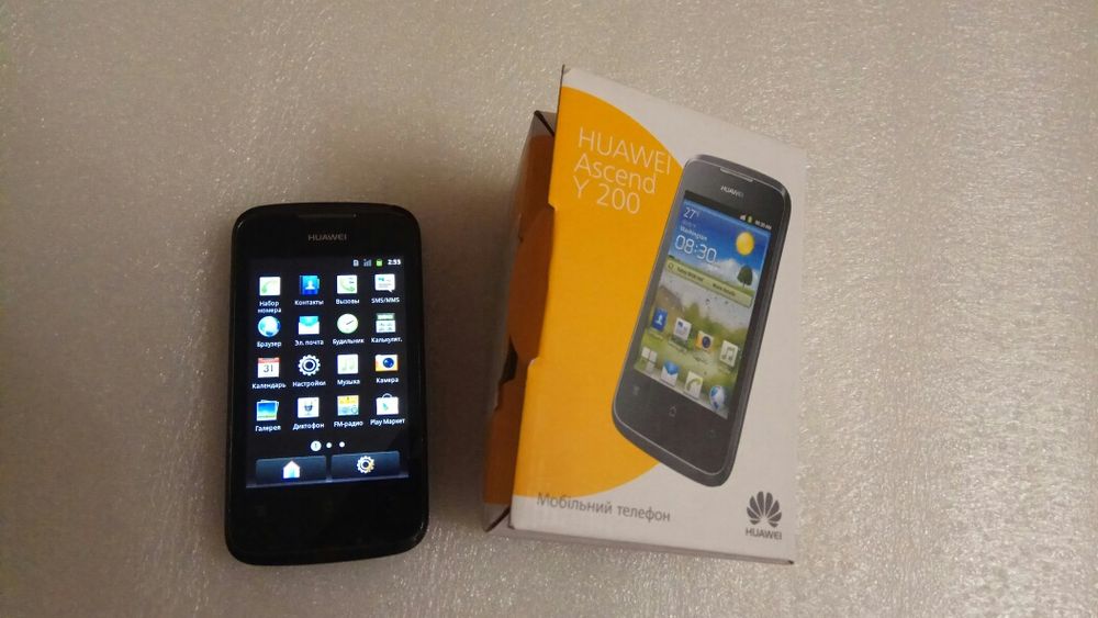 Телефон смартфон Huawei U8655-1