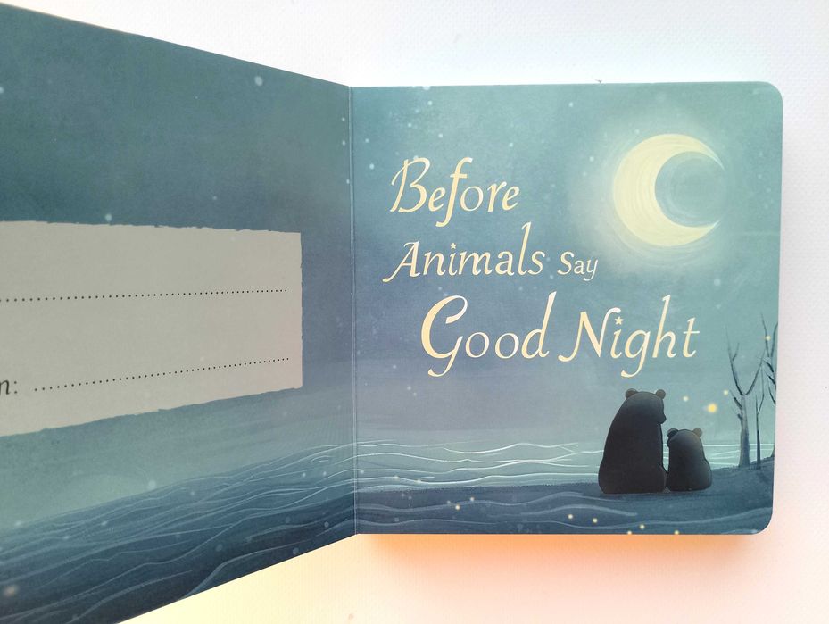 Before Animals Say Good Night - Bear Tale Books, twarde strony.