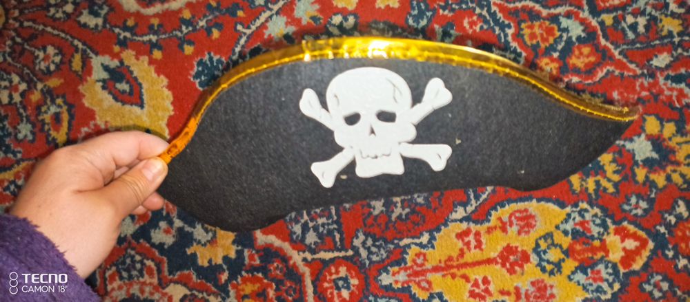 Пиратская шляпа для детей