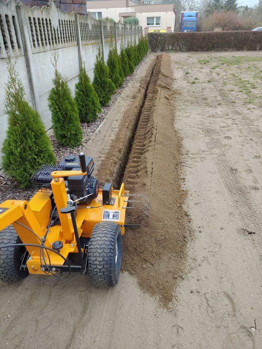 Zagęszczarka, stopa, agregat prądotwórczy, sprężarka itp.