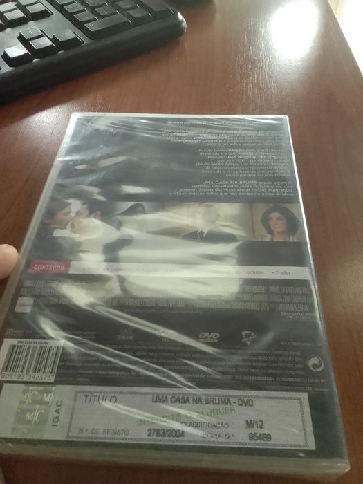 Dvd filme uma casa na bruma