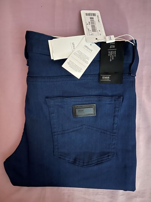 Wyprzedaż spodnie męskie Armani Collezione.