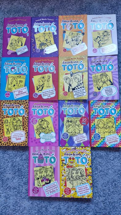 Coleção de livros "Diário de uma Totó"