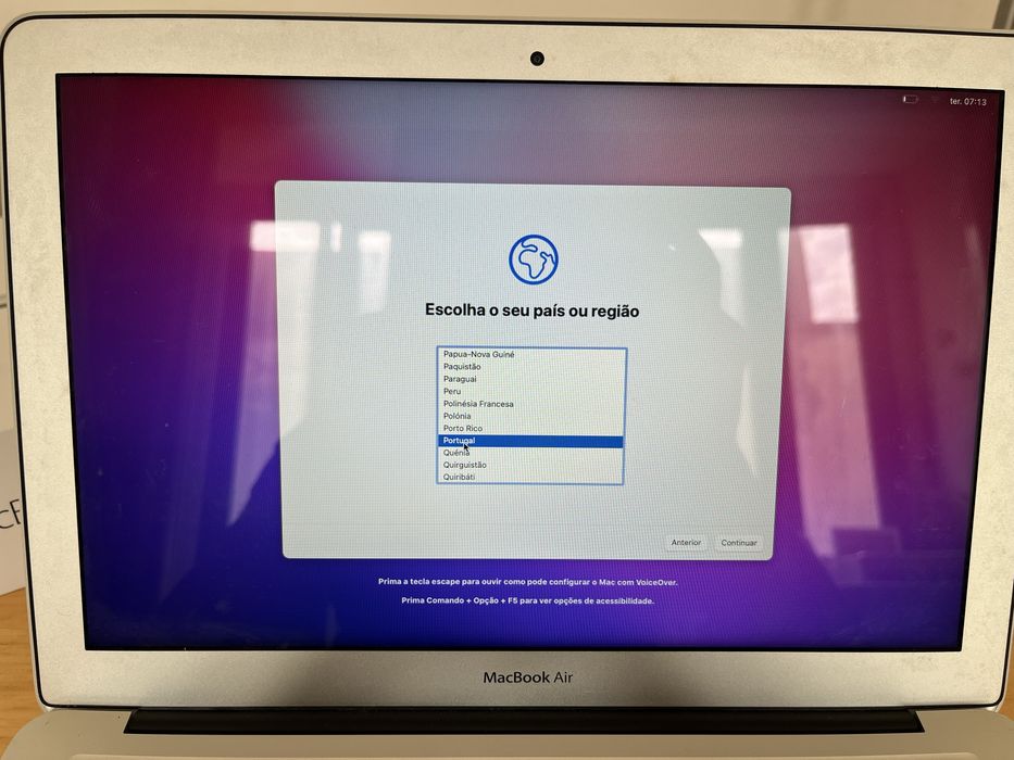 MacBook Air 13” A1466 Completo (Caixa + Carregador) – Pronto a Usar