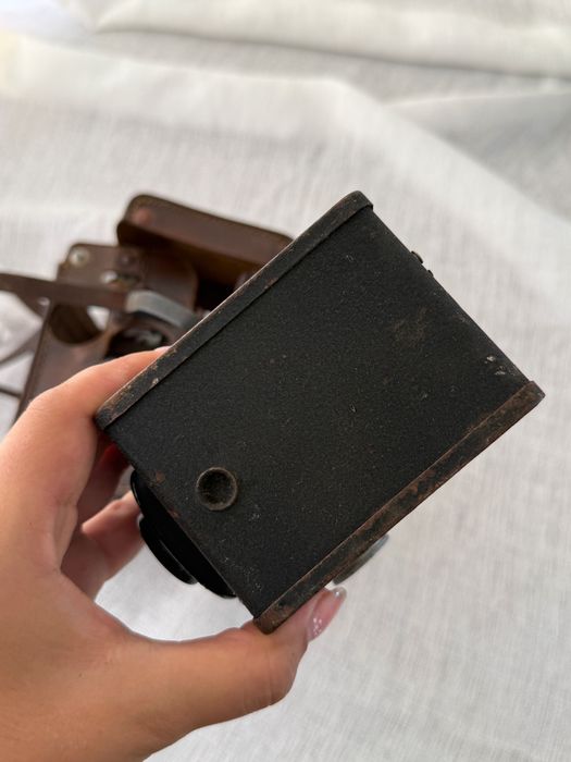 Câmara Lumière Lux Box Anos 50 + Bolsa Couro
