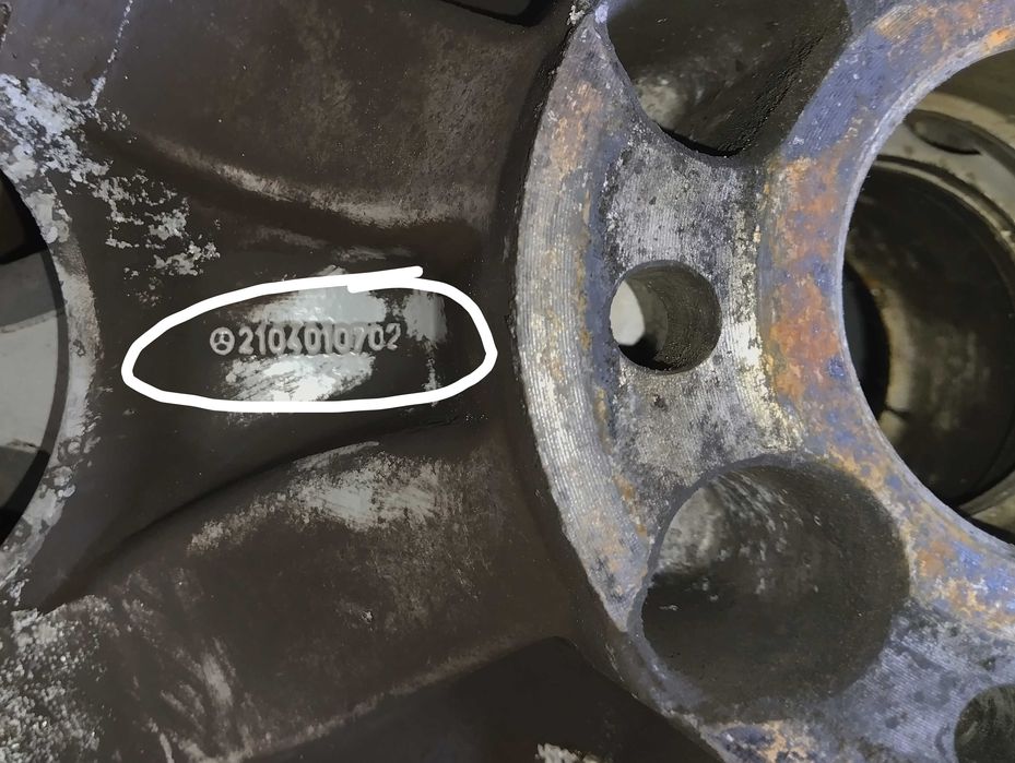 Jantes 16 Mercedes-Benz clássicas originais