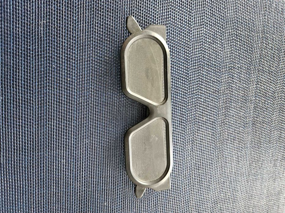Okulary do 3d, uzywane, czarne