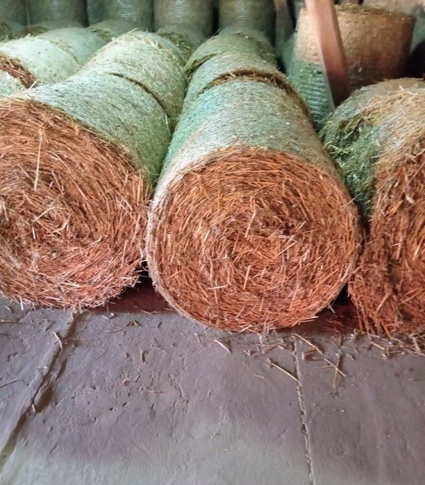 Słoma bele ze stodoły