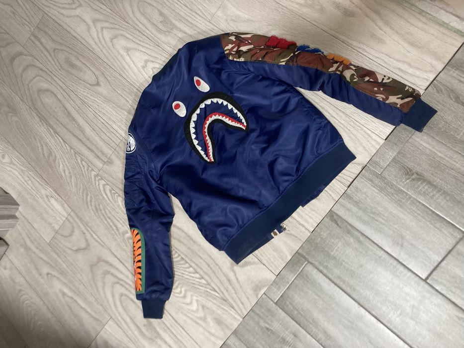 Бомбер Bape Ma-1 Куртка бейп a bathing ape