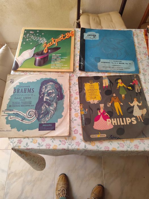 Discos vinil antigos