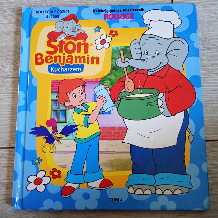 Książeczka słoń Beniamin