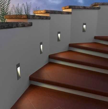 światło na schody lampa LEDsCom 3szt