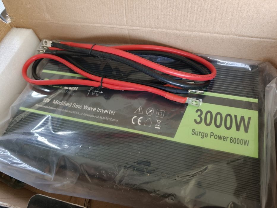 Przetwornica napięcia Green Cell  – 12V/230V