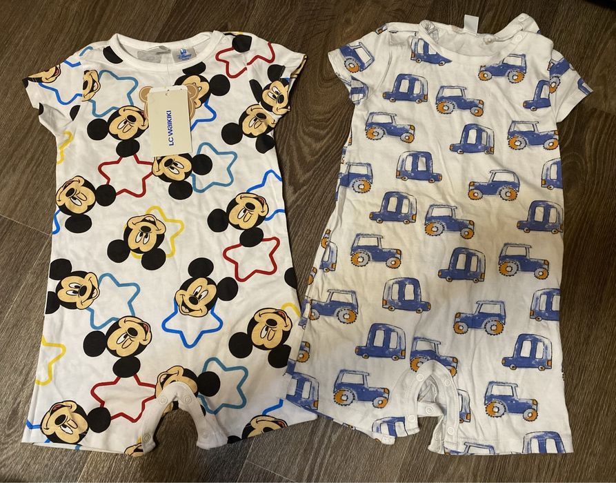 Пісочники, комбінезони , боді, ромпери lcw baby, кепки nike, marvel