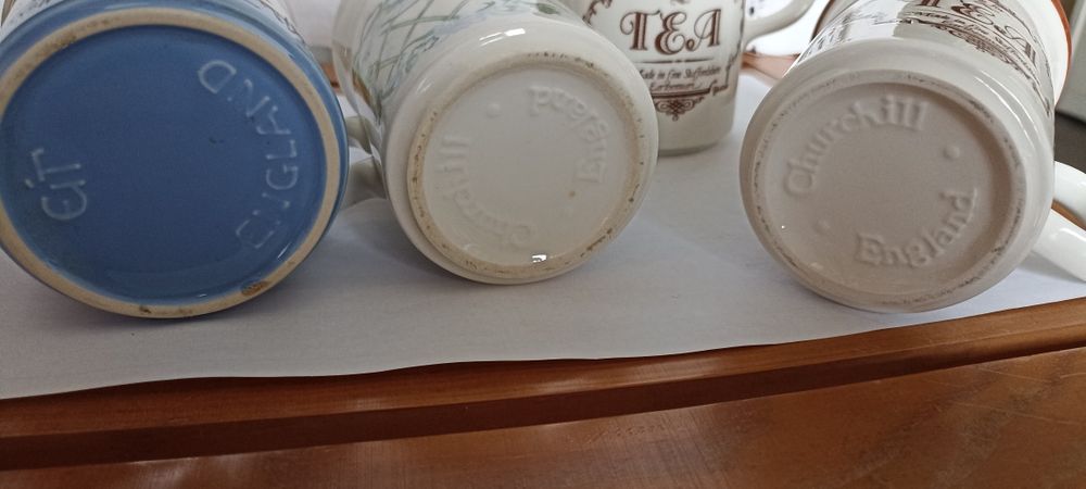 Canecas inglesas antigas