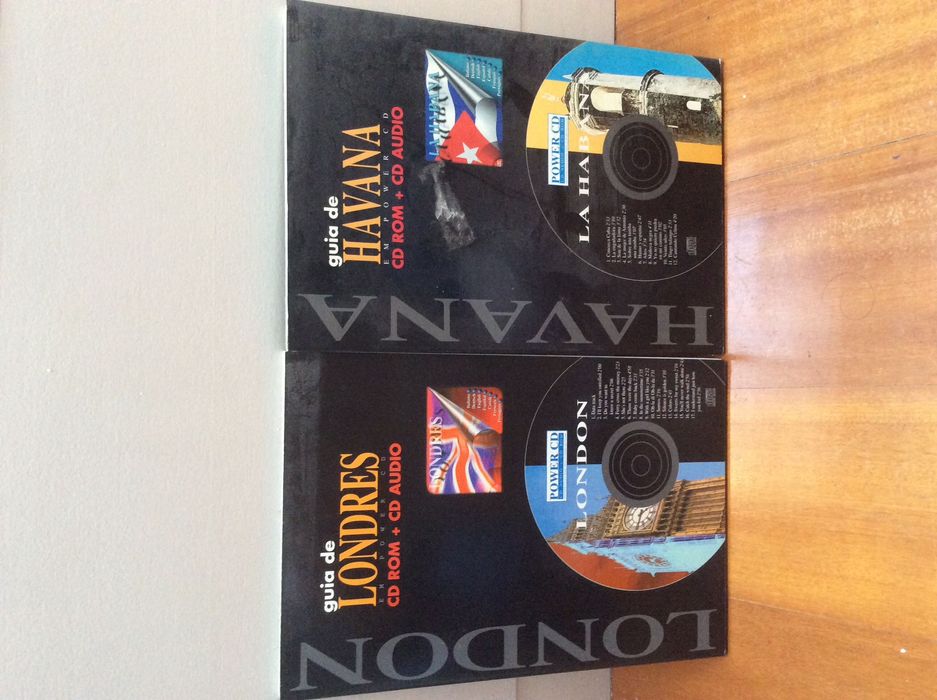 Conjunto Guia de Havana e Londres - CD ROM E CD ÁUDIO