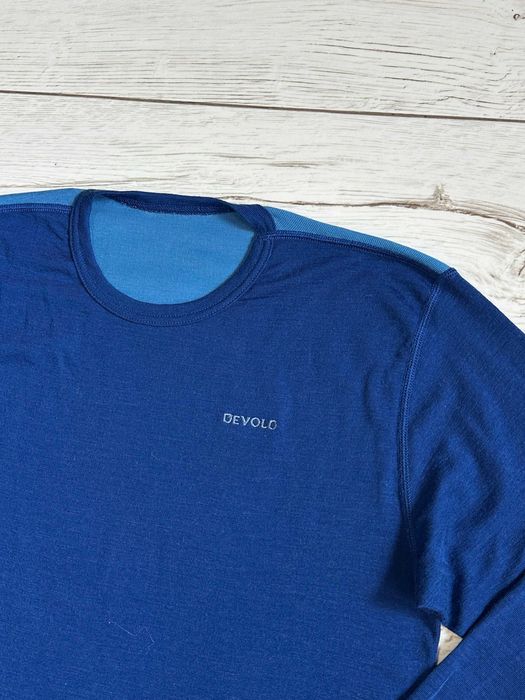 DEVOLD męska koszulka termoaktywna 100% wełna merino góry narty trekking M