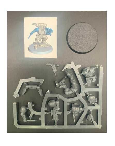 Warhammer 40000 Space Marines Infiltrators Lieutenant in Phobos Armour