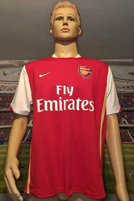 Arsenal F.C. Nike Fit 2006-08 home #25 Emmanuel Adebayor size: L