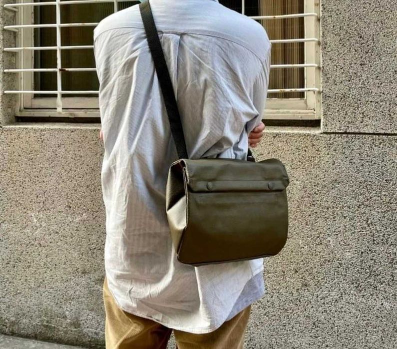 Бундесвер військова сумка олива водонепроникна армійська