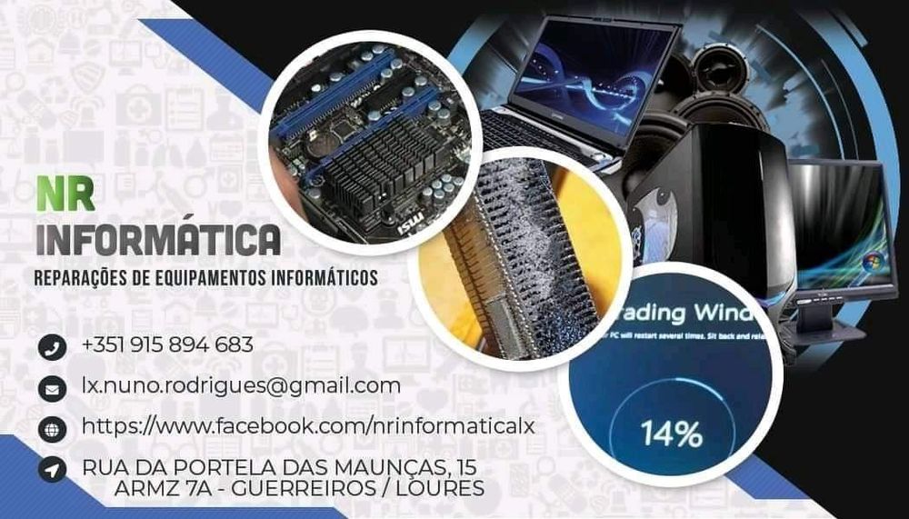 NR Informática - Reparação de Computadores [ LOW COST ]