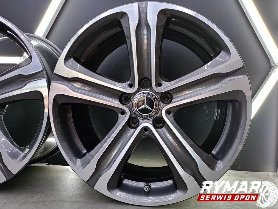 śląsk alufelgi 8x18 5x112 et38 oe mercedes komplet