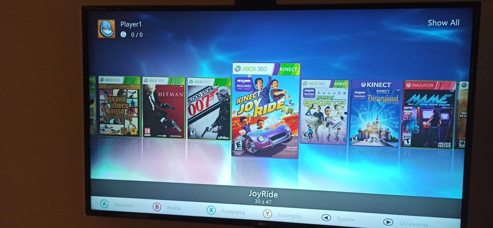 Xbox 360 RGH3 -100% sprawna, kinect,2 pady,250GB, Gry, Emulatory retro