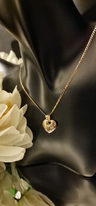 Złoty Łańcuszek z Zawieszką pr.585 Nowy!!!