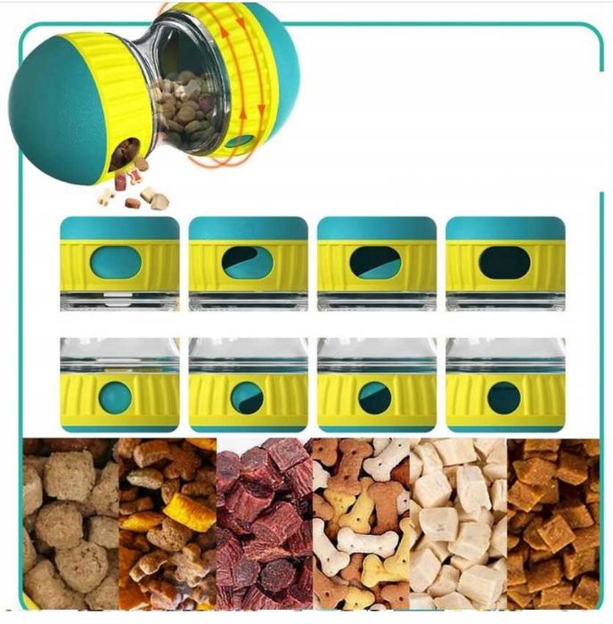 Interaktywna Zabawka Dozownik do Karmienia Psa na Przysmaki