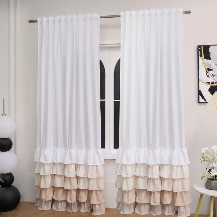 2 dlugie zasłony z mikrofibry