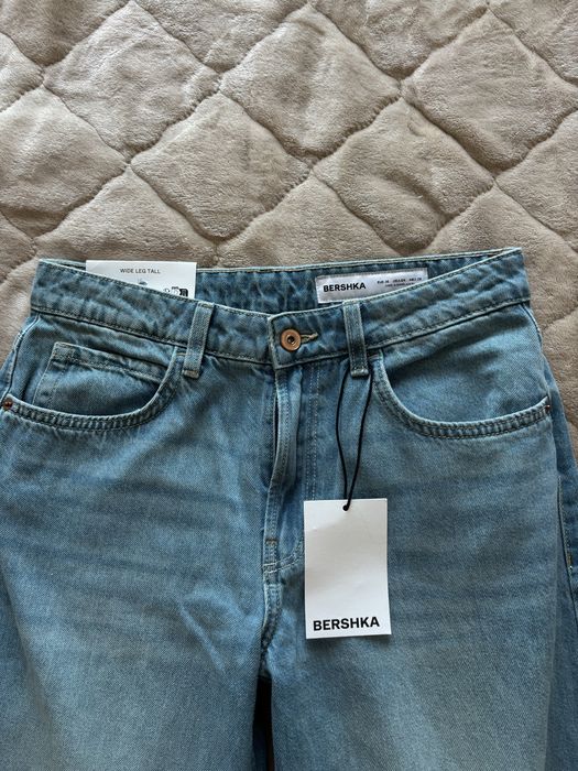 Широкі джинси  wide leg tall нові Bershka