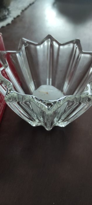 Taça vidro para velas