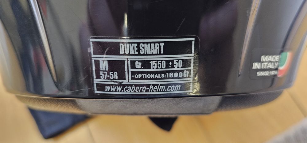 Capacete Modular Caberg Duke Smart - Tamanho M