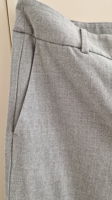 Wiosenne, letnie, jasno szare spodnie Next 40/42.