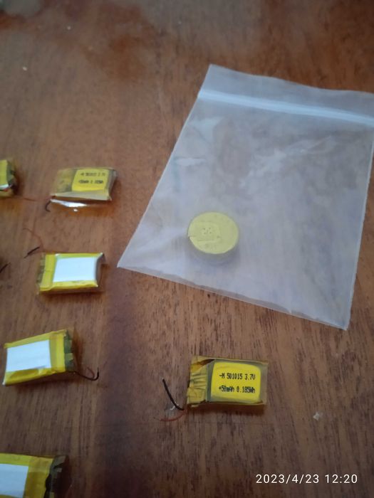 Аккумулятор SONY WF 1000XM4 1000x тд 50мАч также дешёвые пакеты по 160