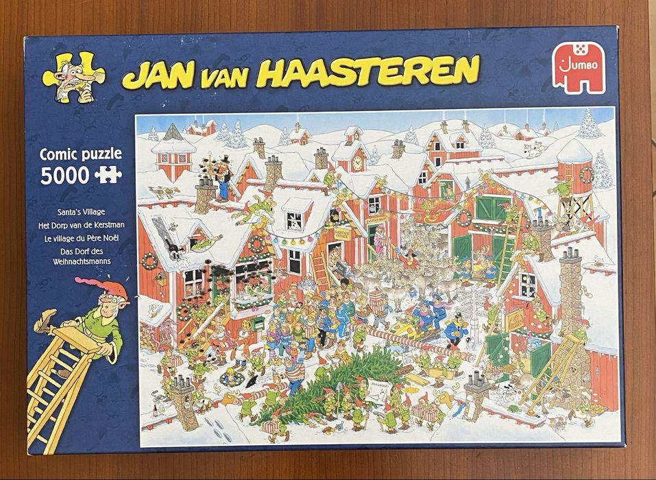 Puzzle Jan van Haasteren - Santa's Village (5000 peças) - Jumbo