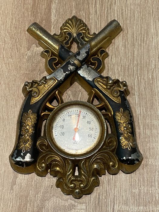 Stary zabytkowy termometr