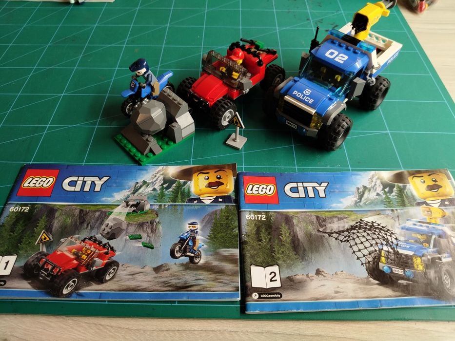 LEGO 60172, pościg w górach