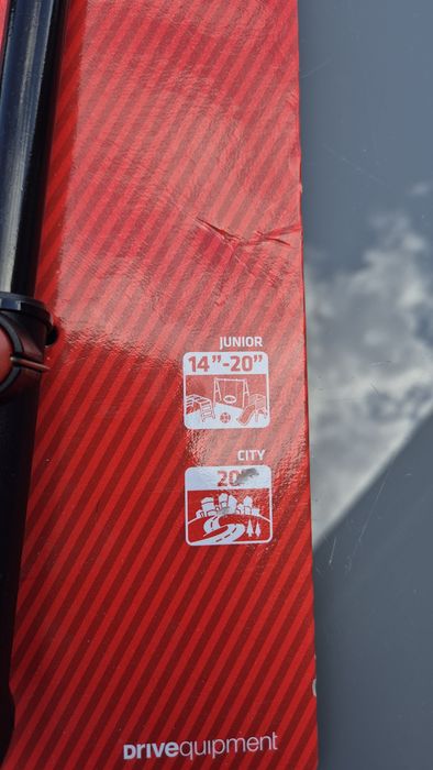 Nóżka rowerowa KLS, nowa, 14-20"