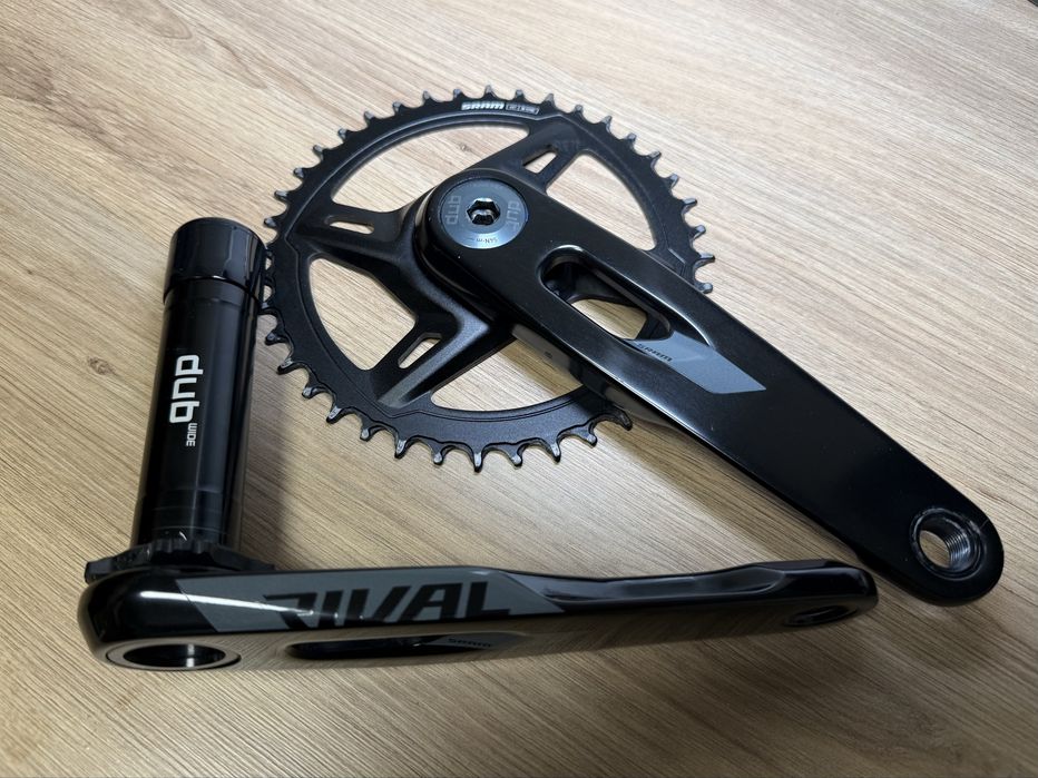 Mechanizm korbowy - korba Sram Rival XPLR E1 Dub Wide - 170mm / 40T