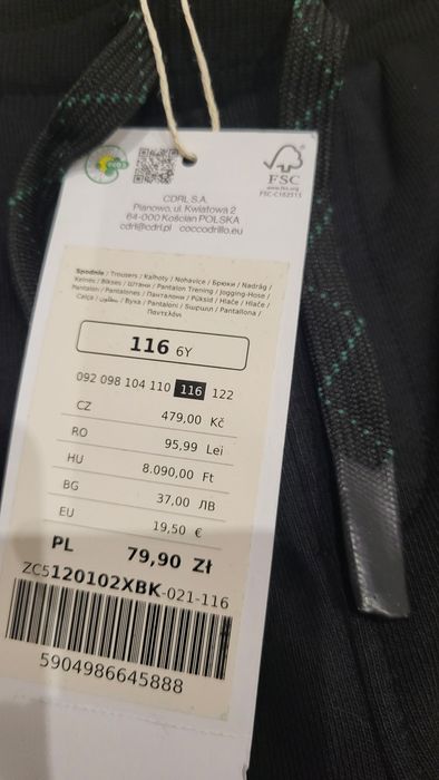 Spodnie Cocodrillo Nowe z metką