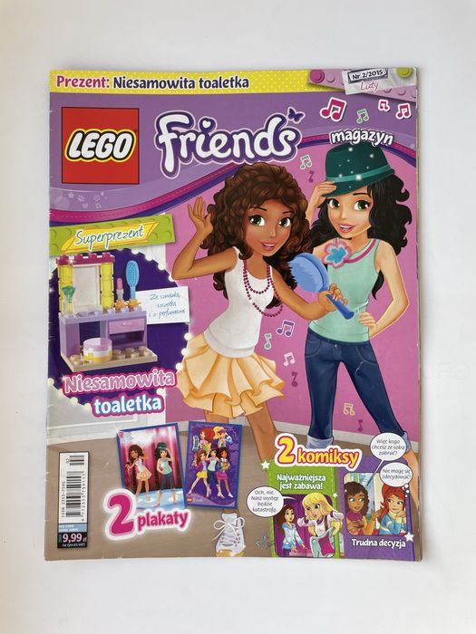 Zestaw gazetek Lego Friends magazyn nr 2/2015 i wydanie specjalne