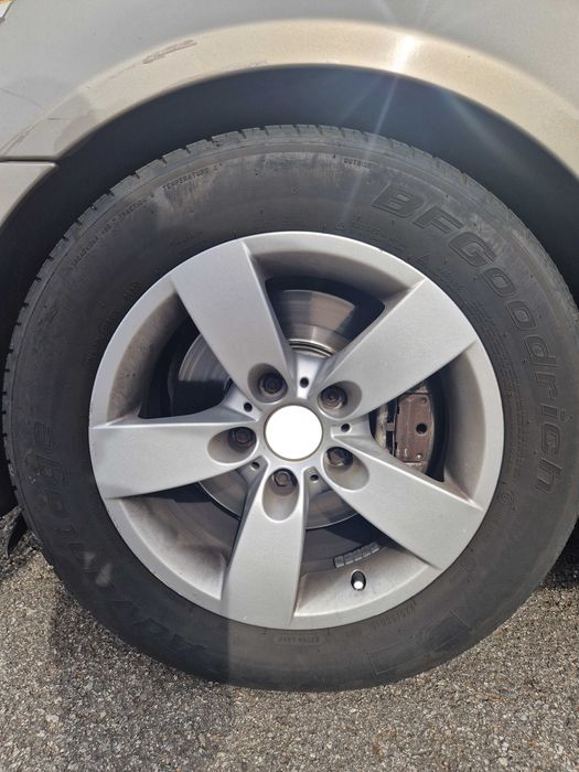 Jantes liga leve 16" - 7Jx16 ET20 5 furos em muito bom estado geral