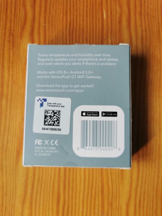 Sensorpush inteligentny czujnik temperatury i wilgotności z alertami