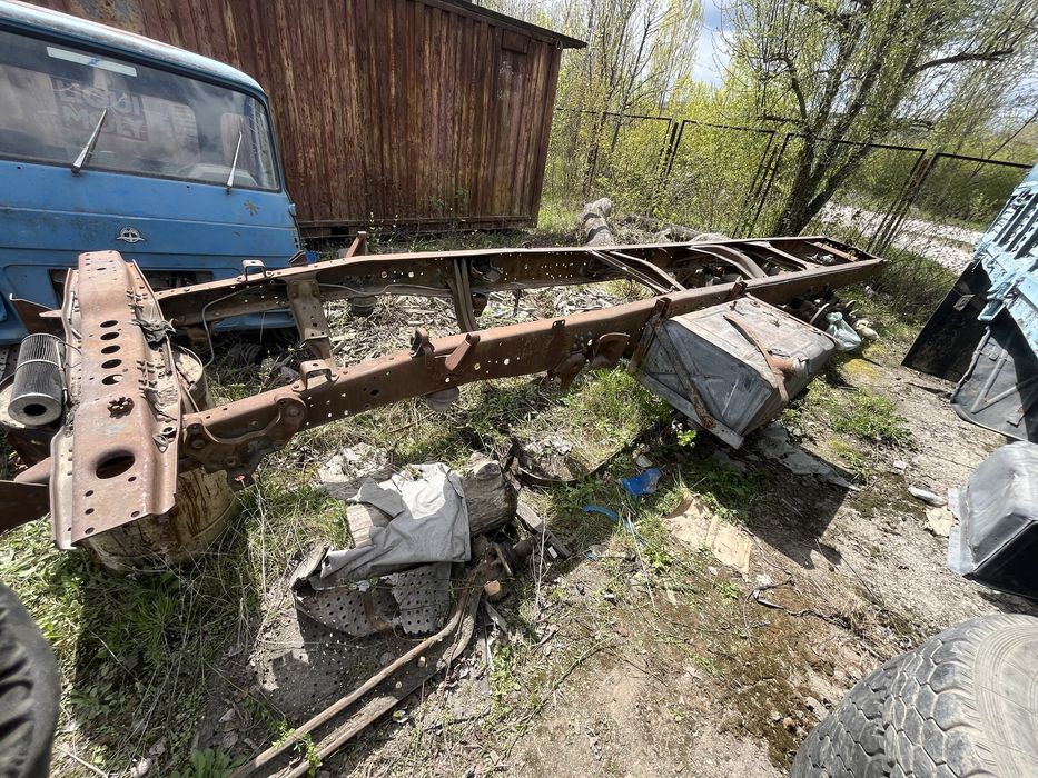 Рама Камаз 10тон 53202 з документами і осью балансирів