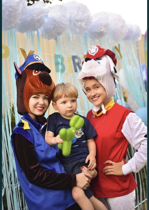 Аніматори на свято, мильне, бумажне, фокусник, аниматоры, неонове шоу