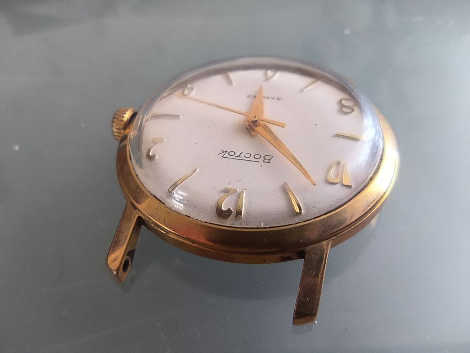 Zegarek Wostok złocony au 20