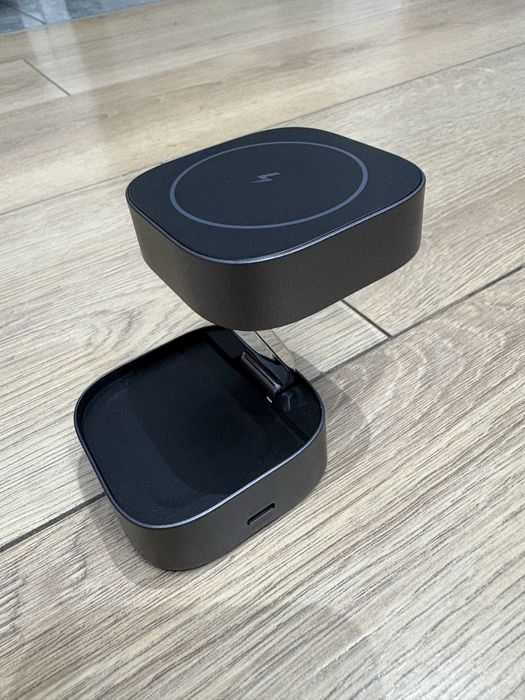 Szybka ladowarka bezprzewodowa indukcyjna 2w1 kabel usb c 1m Ugreen