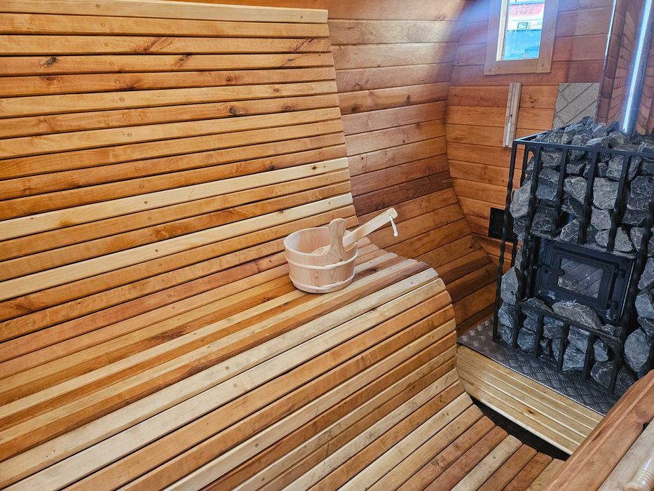Sauna 6 os. 4mx2,1m