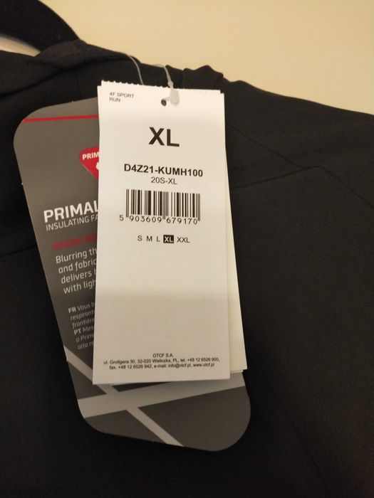 Kurtka hydrofobowa męska marki 4F XL nowa